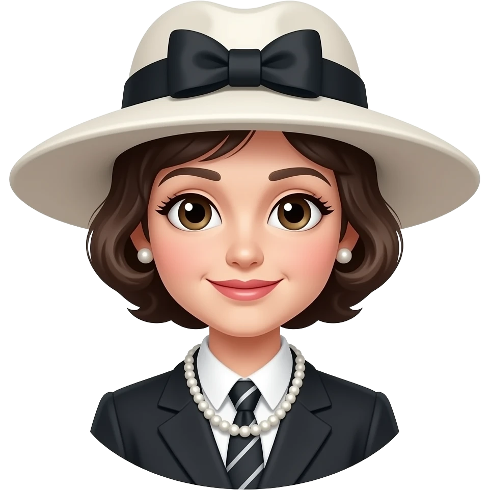 Coco Chanel emoji