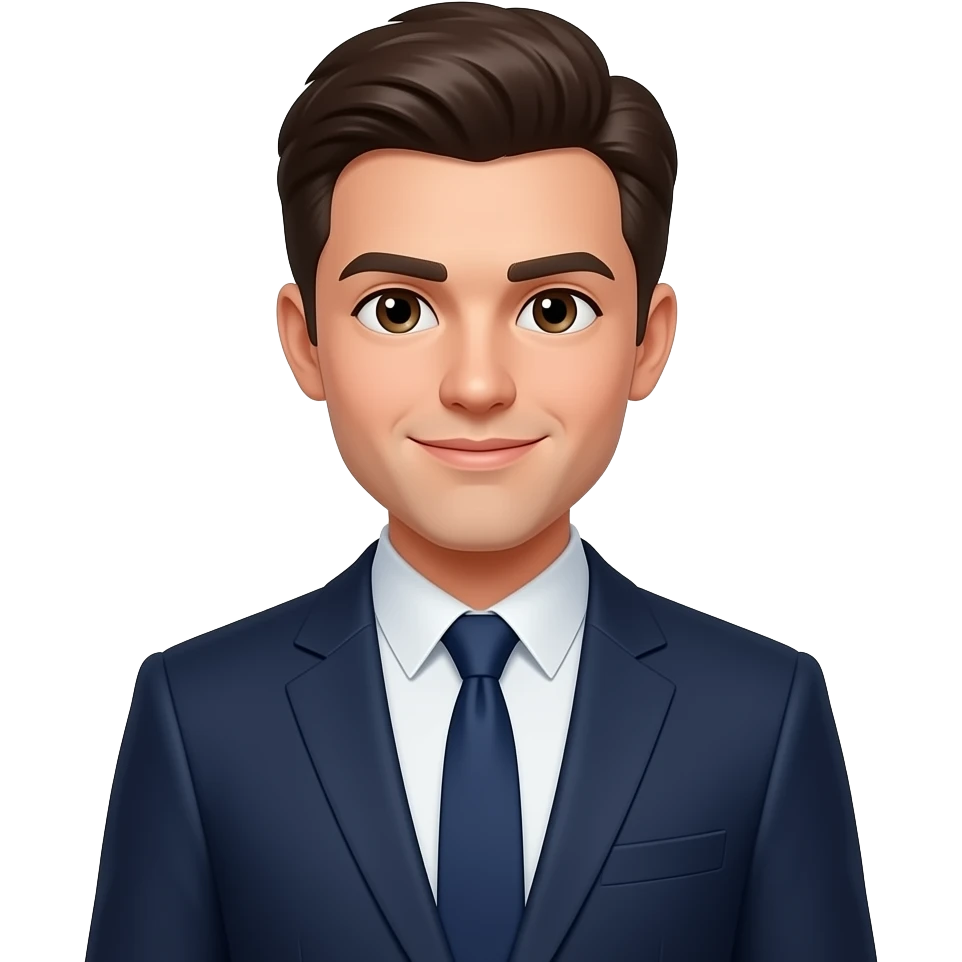 buiseness man young emoji