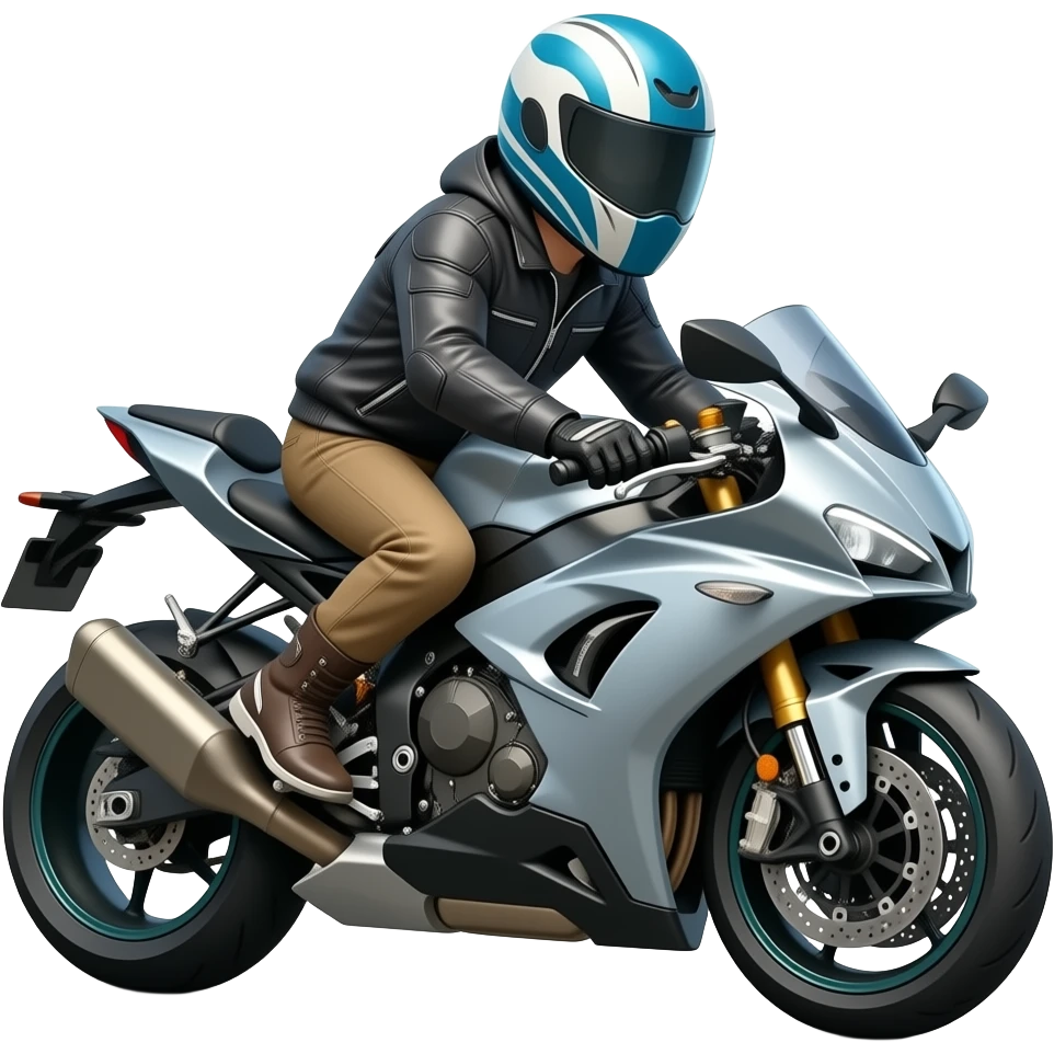 Bike dirft emoji