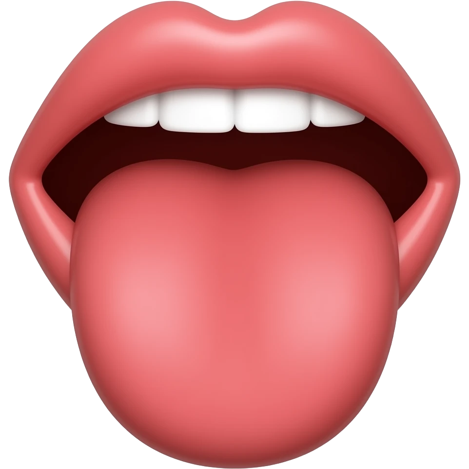 Tongue emoji