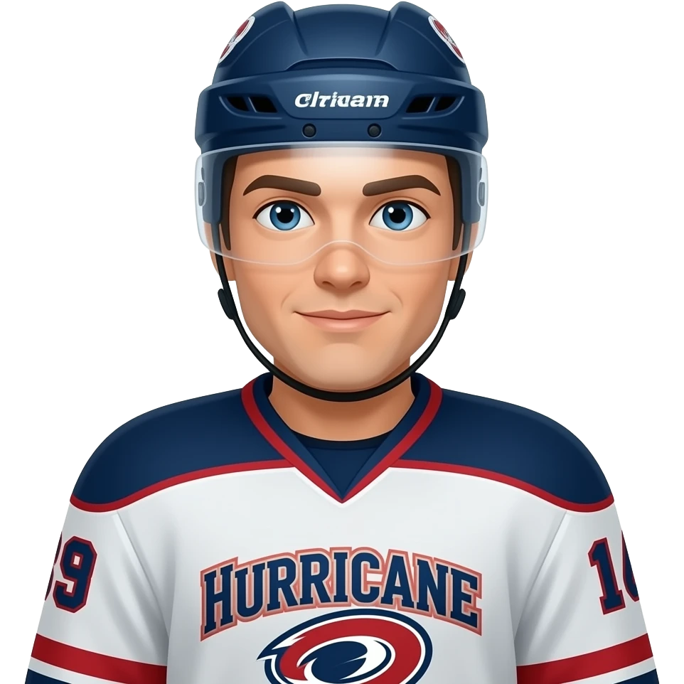Hockey hurricanes mad emoji