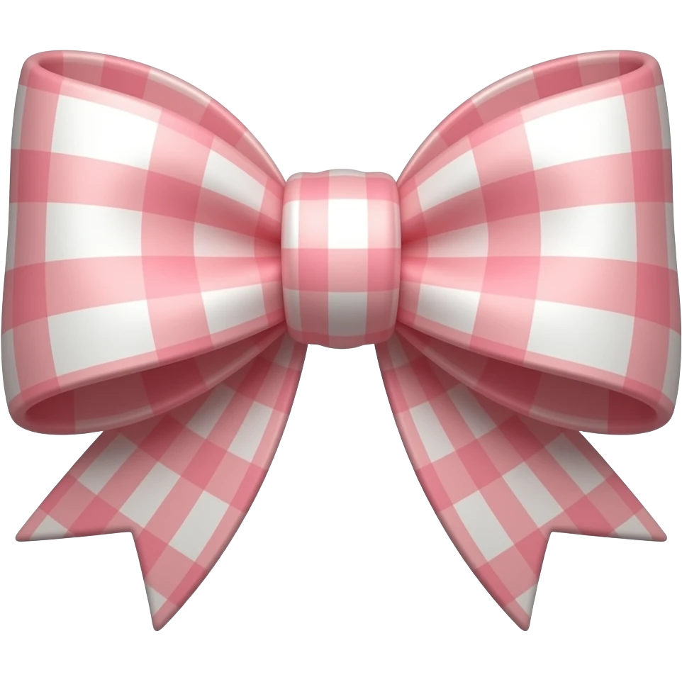 Cute bow emoji