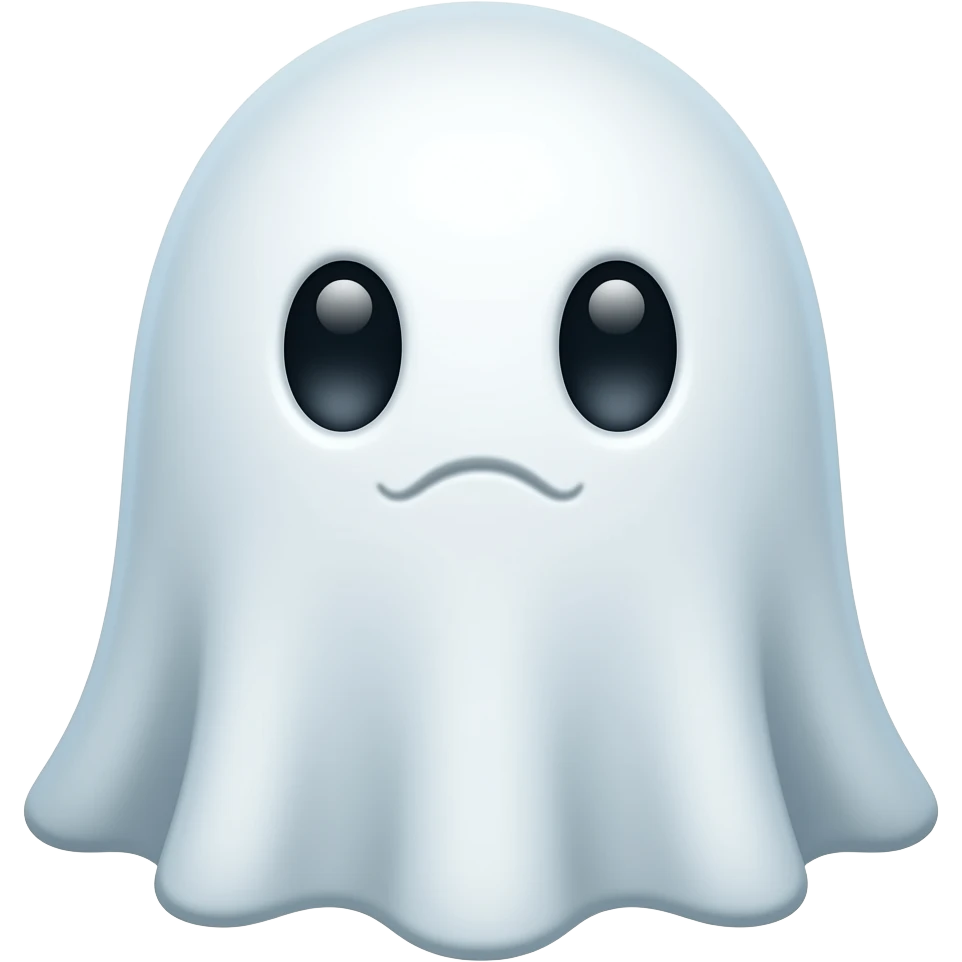 cute ghost emoji