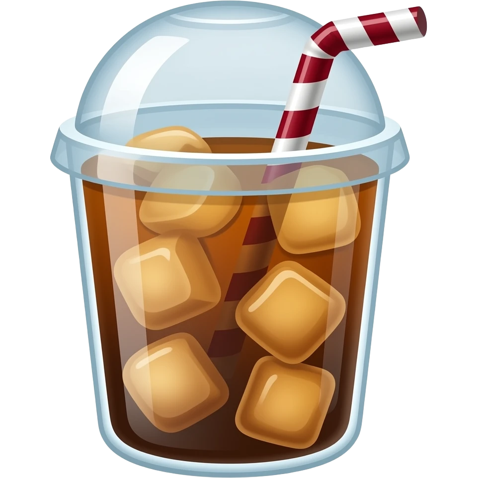 iced coffee emoji