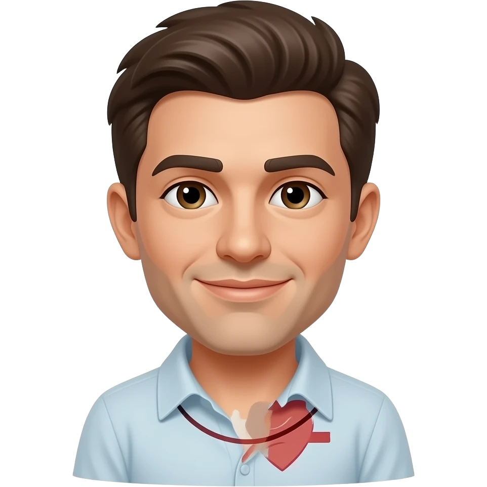 A covenant being inscribed on the heart and mind of a person emoji
