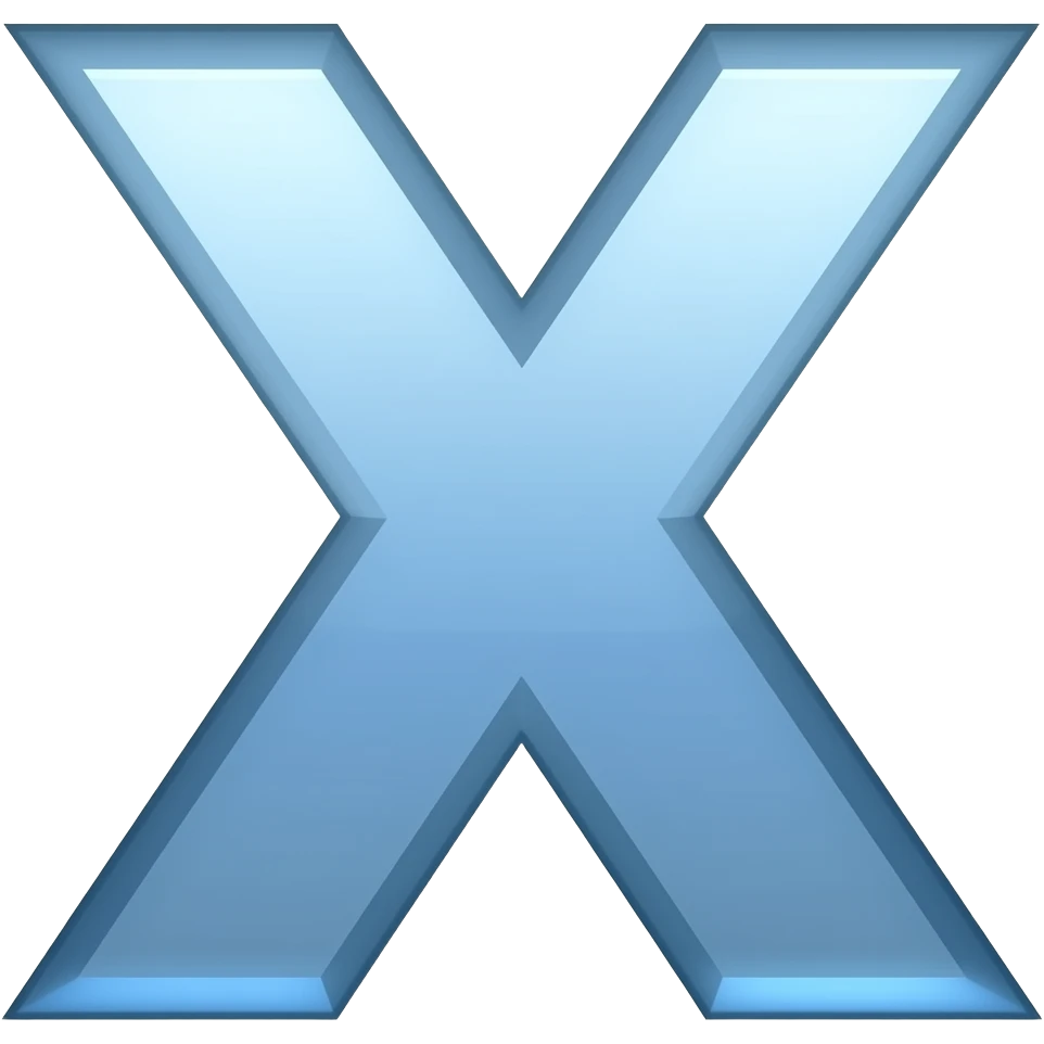 x emoji