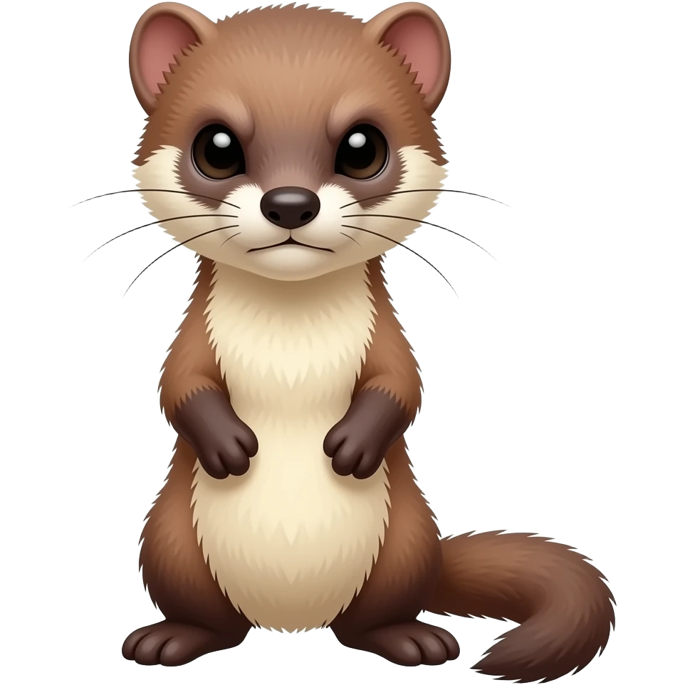 small angry stoat emoji