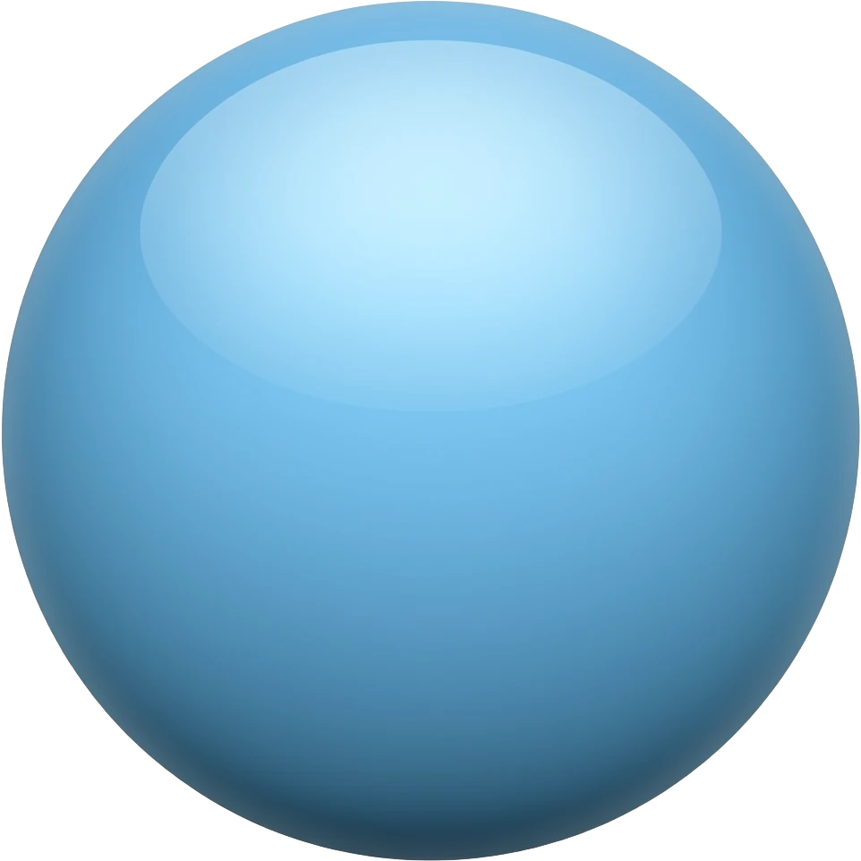 Blue emoji