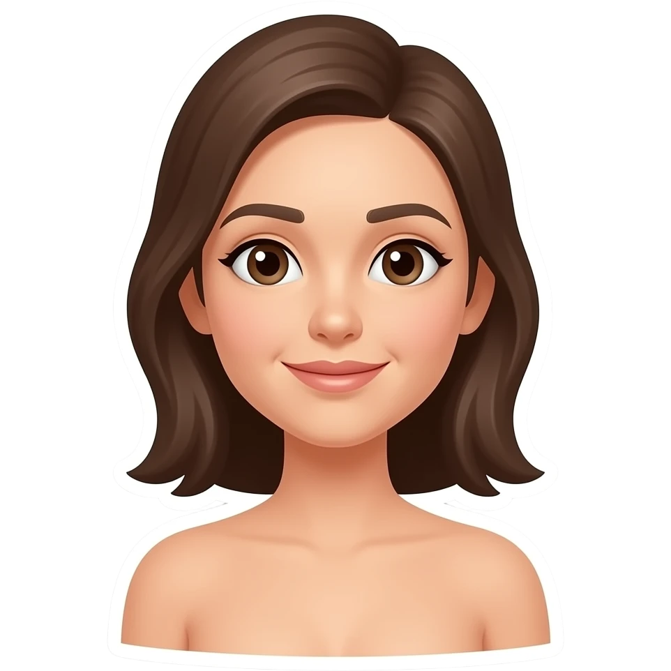 Nude sticker emoji