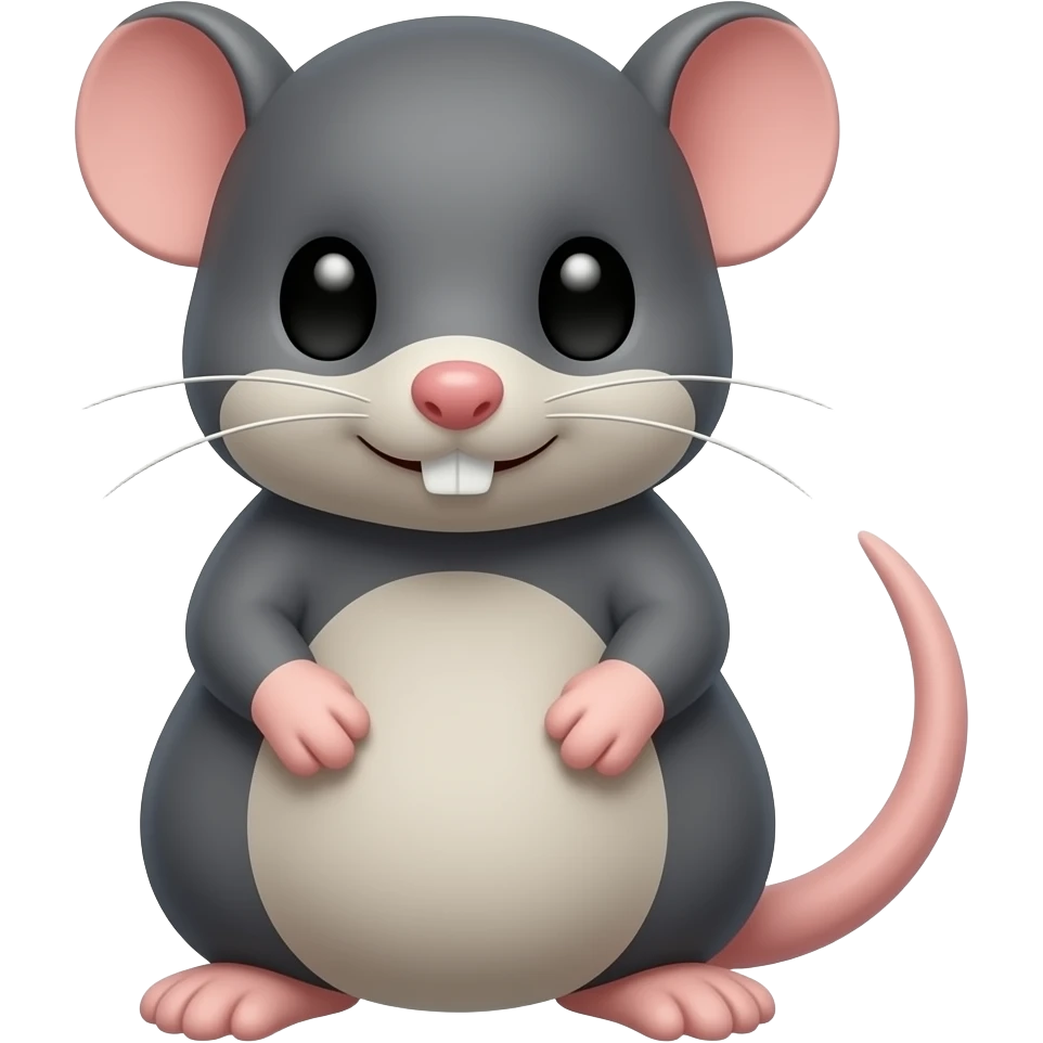 Make a cute mole emoji