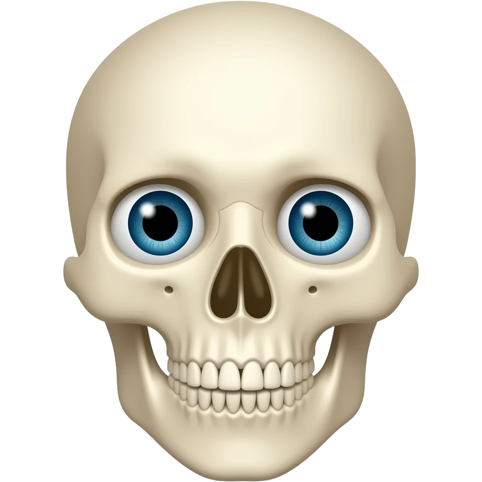 Ein Joint mit Augen und einer nase und mund emoji