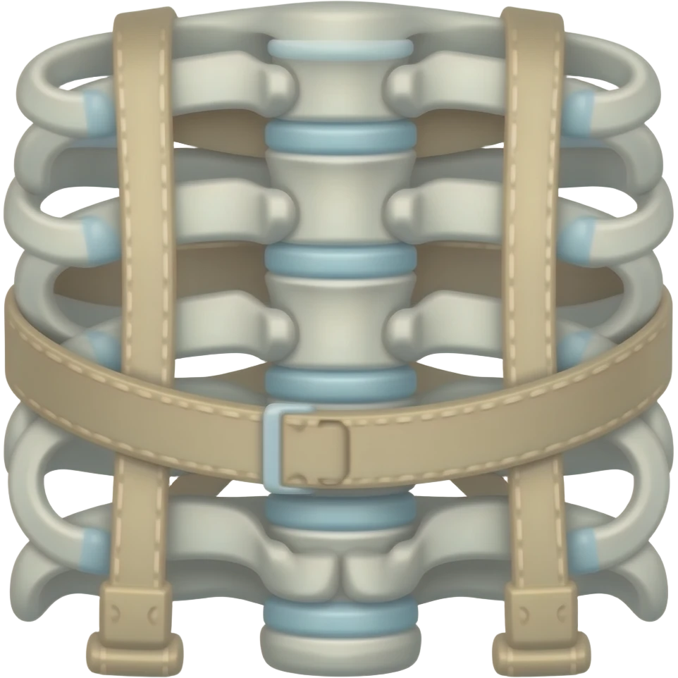 Scoliosis brace emoji