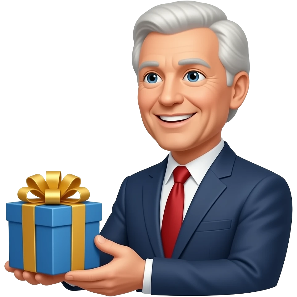 gift bonus politic emoji
