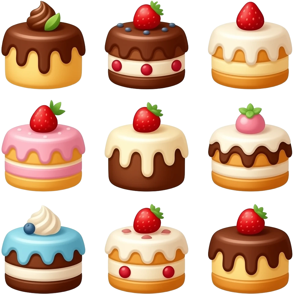desserts emoji