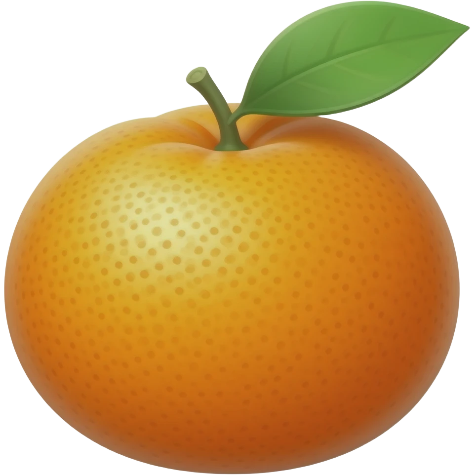 orange fruit emoji