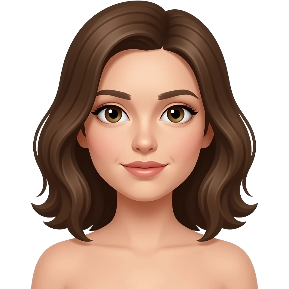 إمرأة عارية emoji