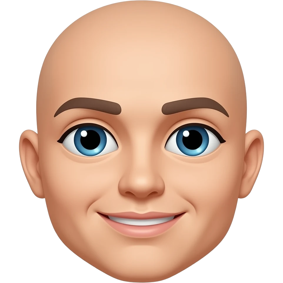 A face shape with sunken cheeks emoji