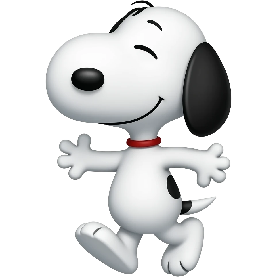snoopy dance emoji