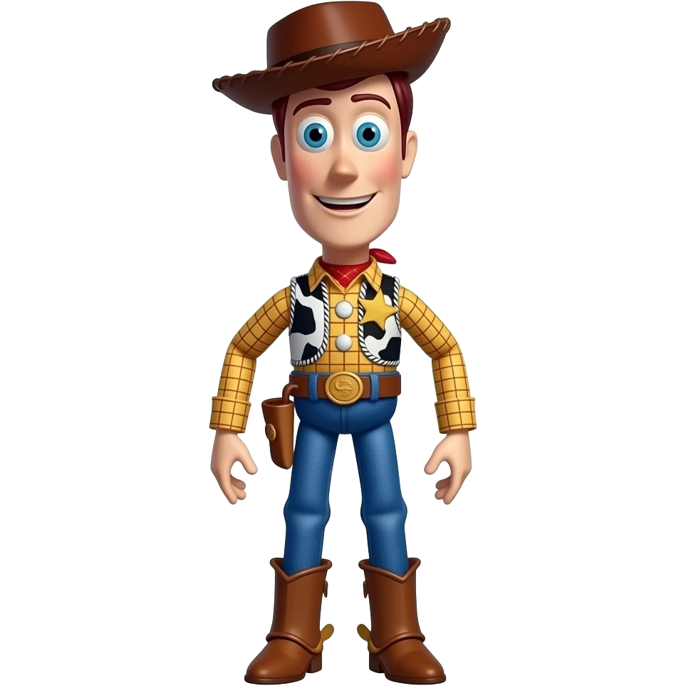 Toy story Woody as Adolf Hitler emoji | AI Emoji Generator