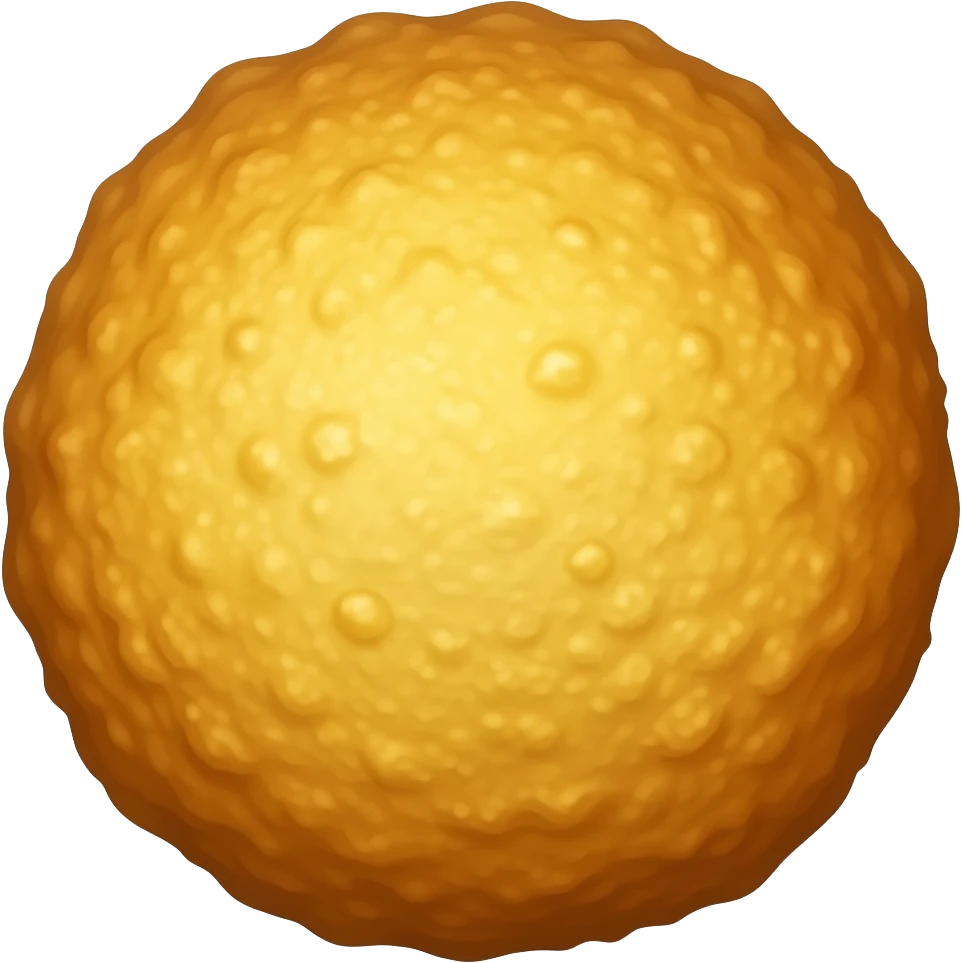 Fried mozzarella emoji
