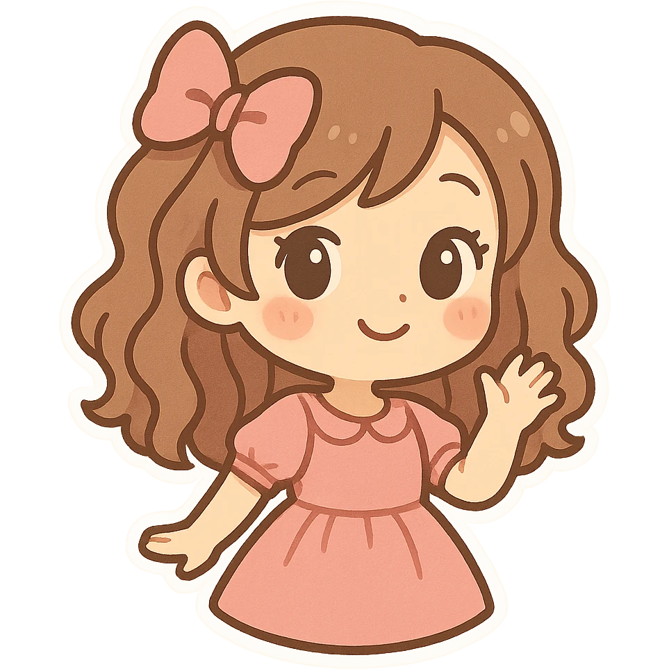 girly sticker emoji