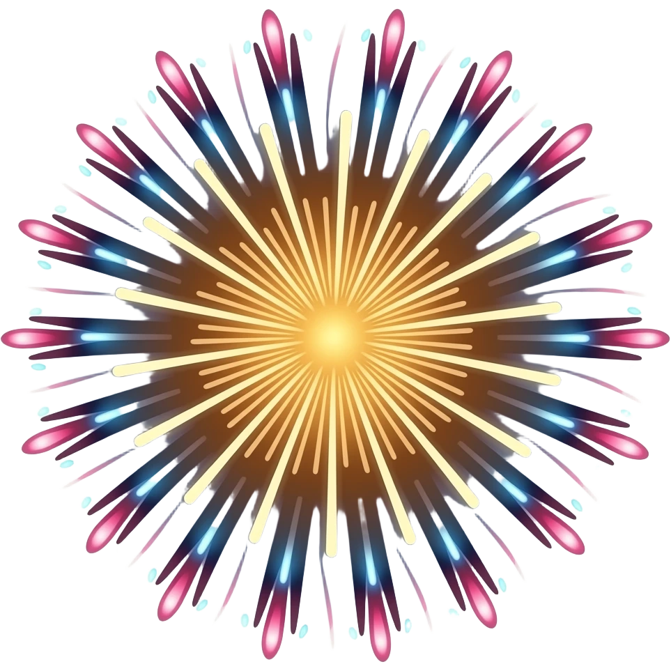 fireworks emoji