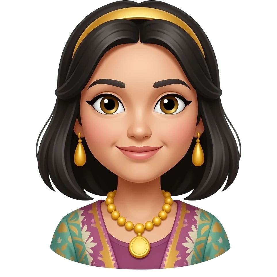 Oriental hooker emoji