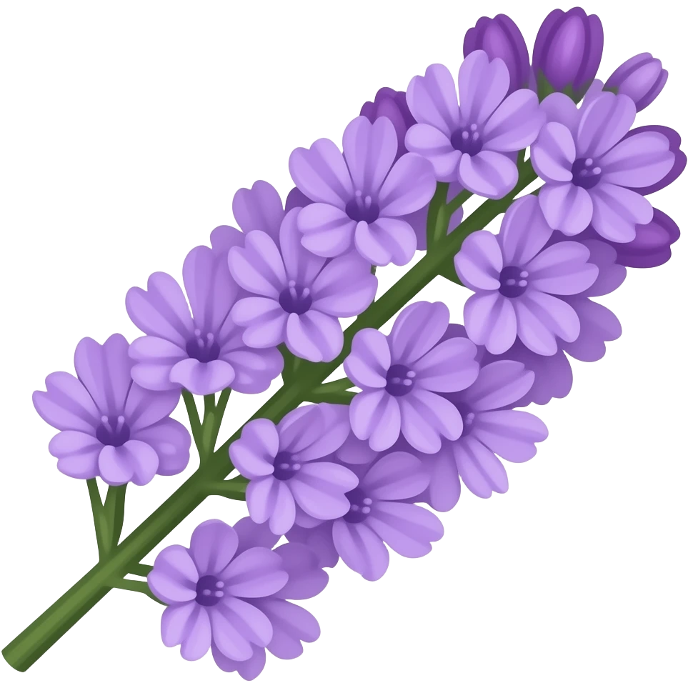 lavender flower emoji