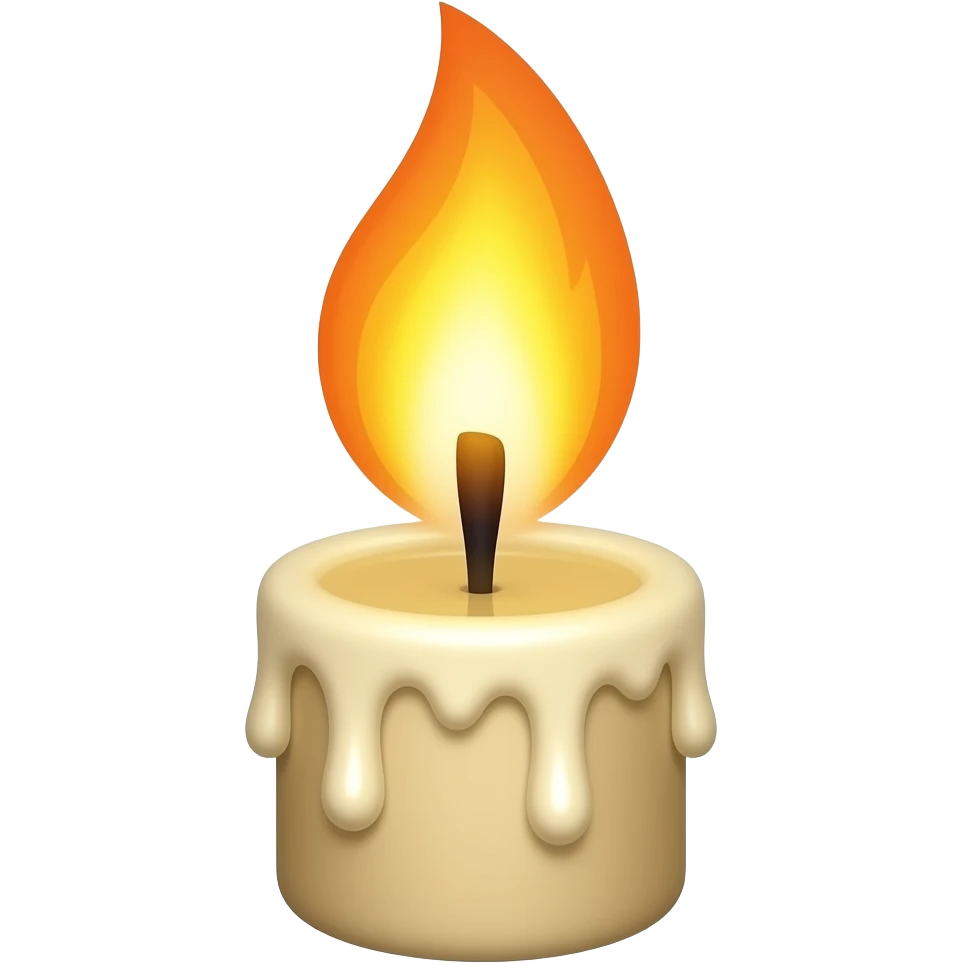 Candlelight emoji