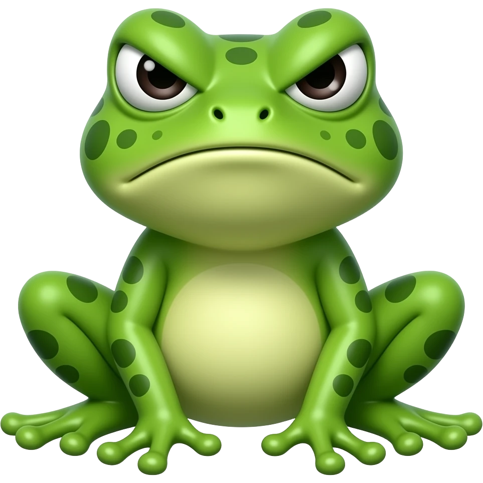 Angry Frog emoji