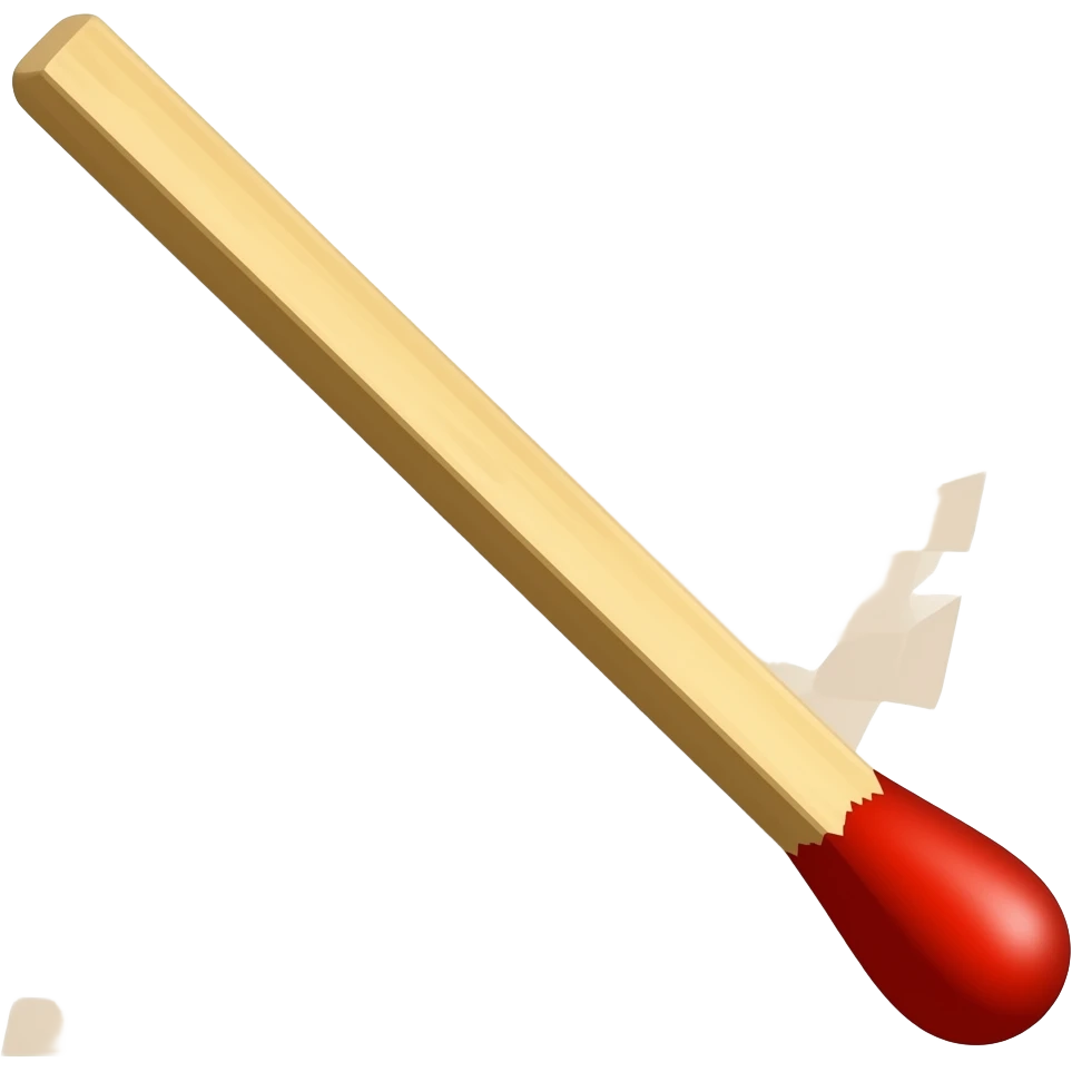 Matchstick emoji
