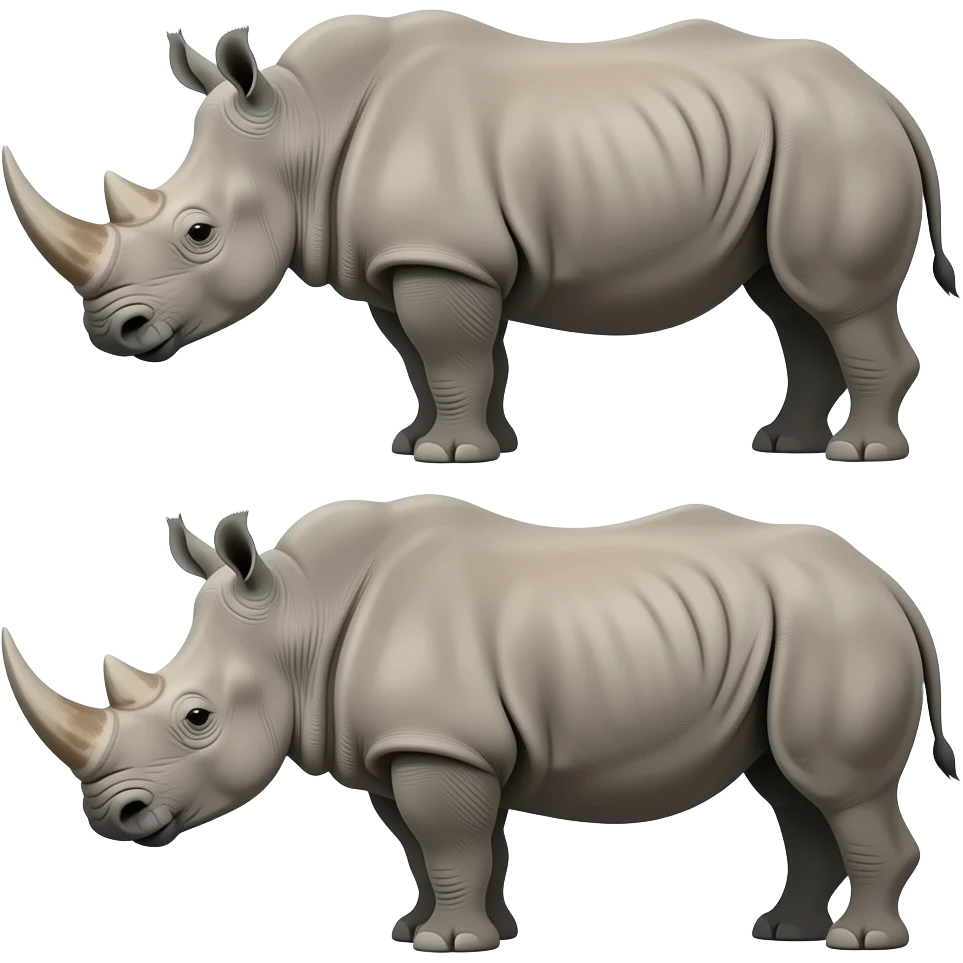 🦏🦏🏗🧱 emoji