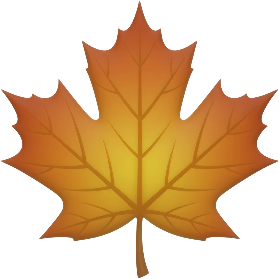 maple leaf emoji