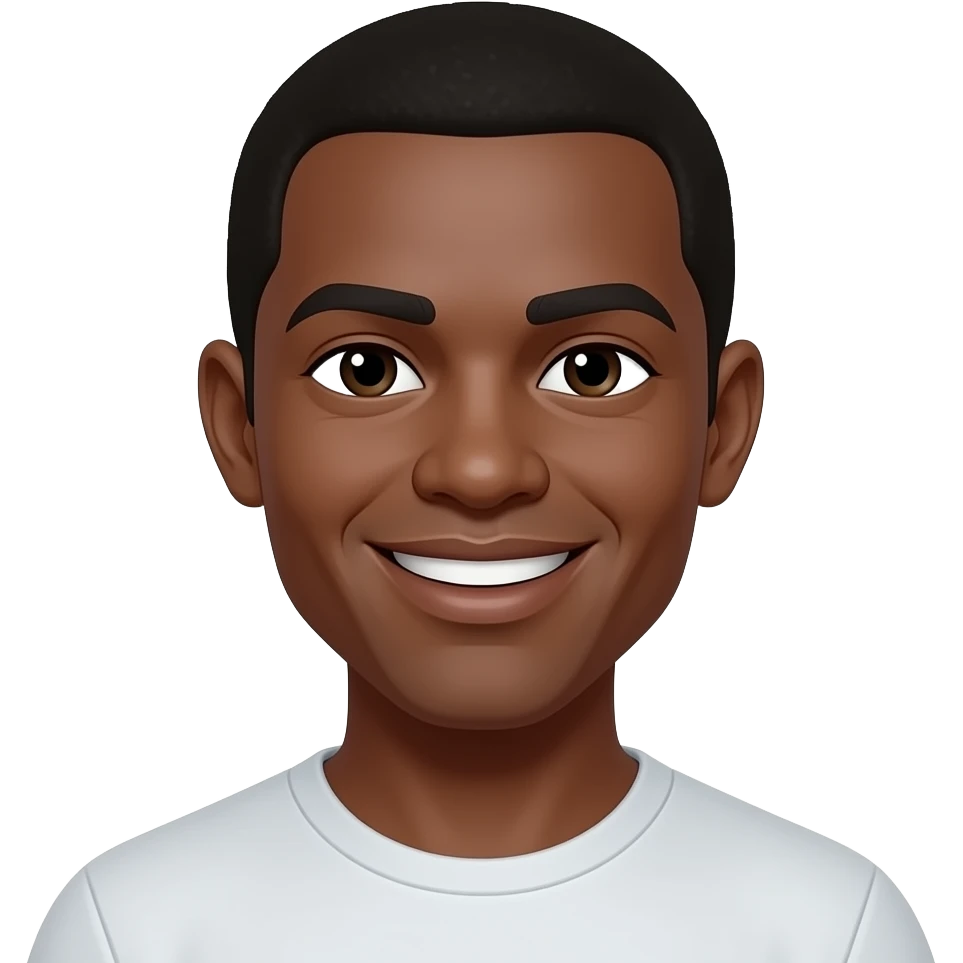 ebony smile emoji