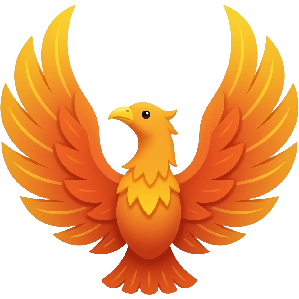 agregsr logo de fenix emoji