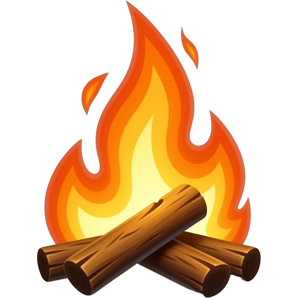 burning embrs emoji