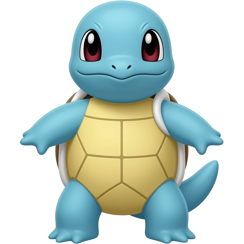 Squirtle the tortoise emoji