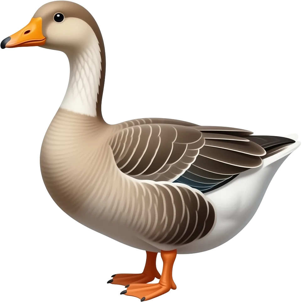 a goose (the animal) emoji