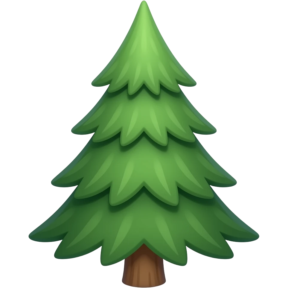 Pine Tree emoji