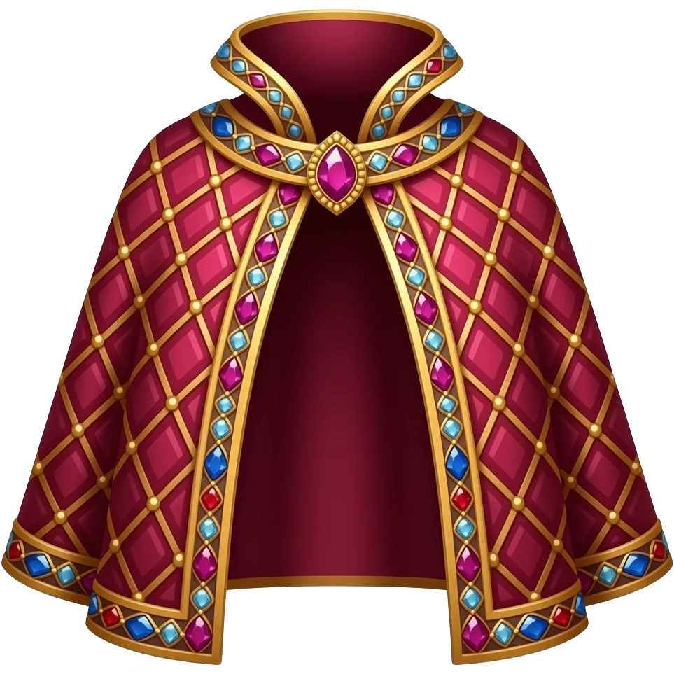jeweled cape emoji