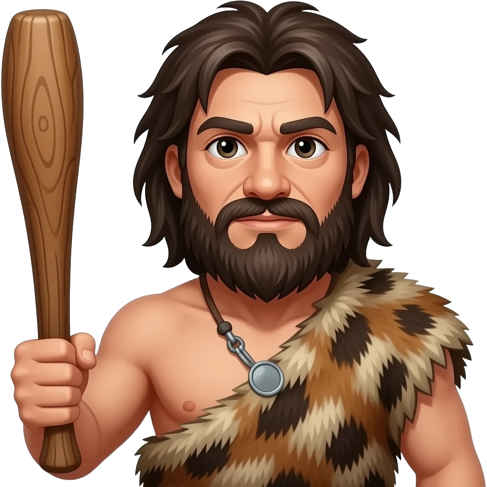 Caveman emoji