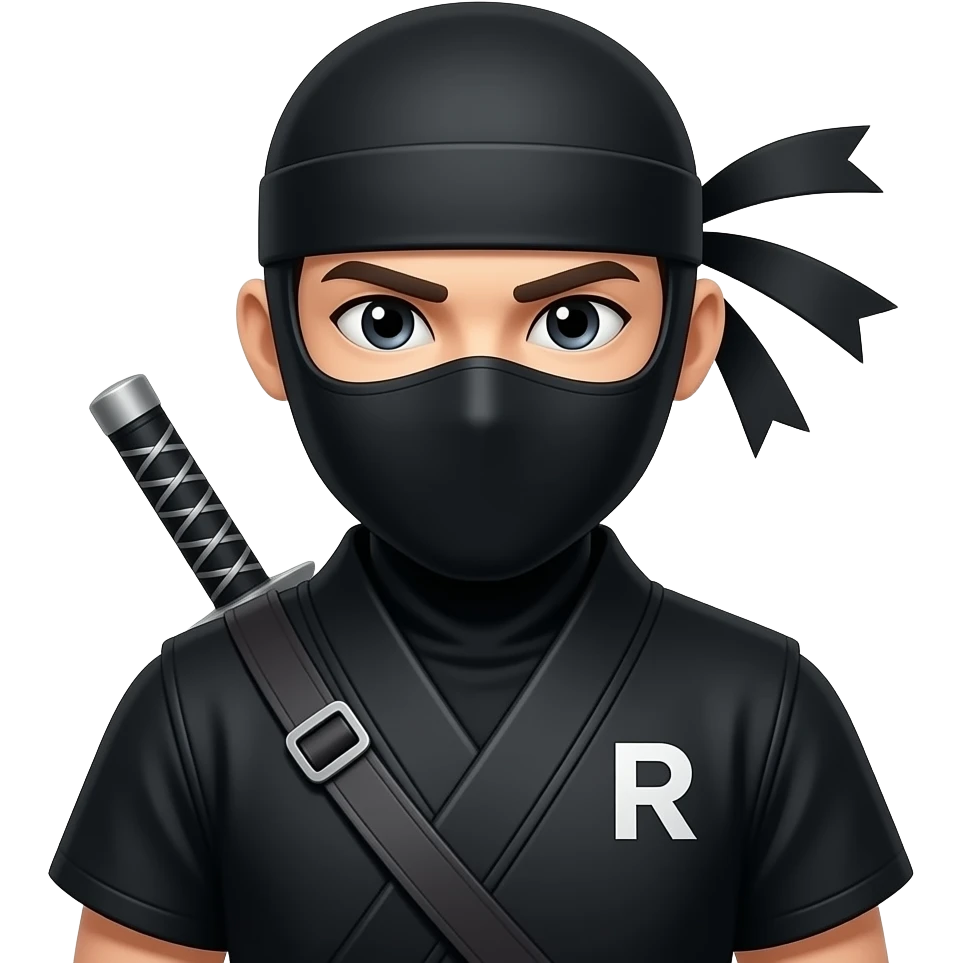 🥷R emoji