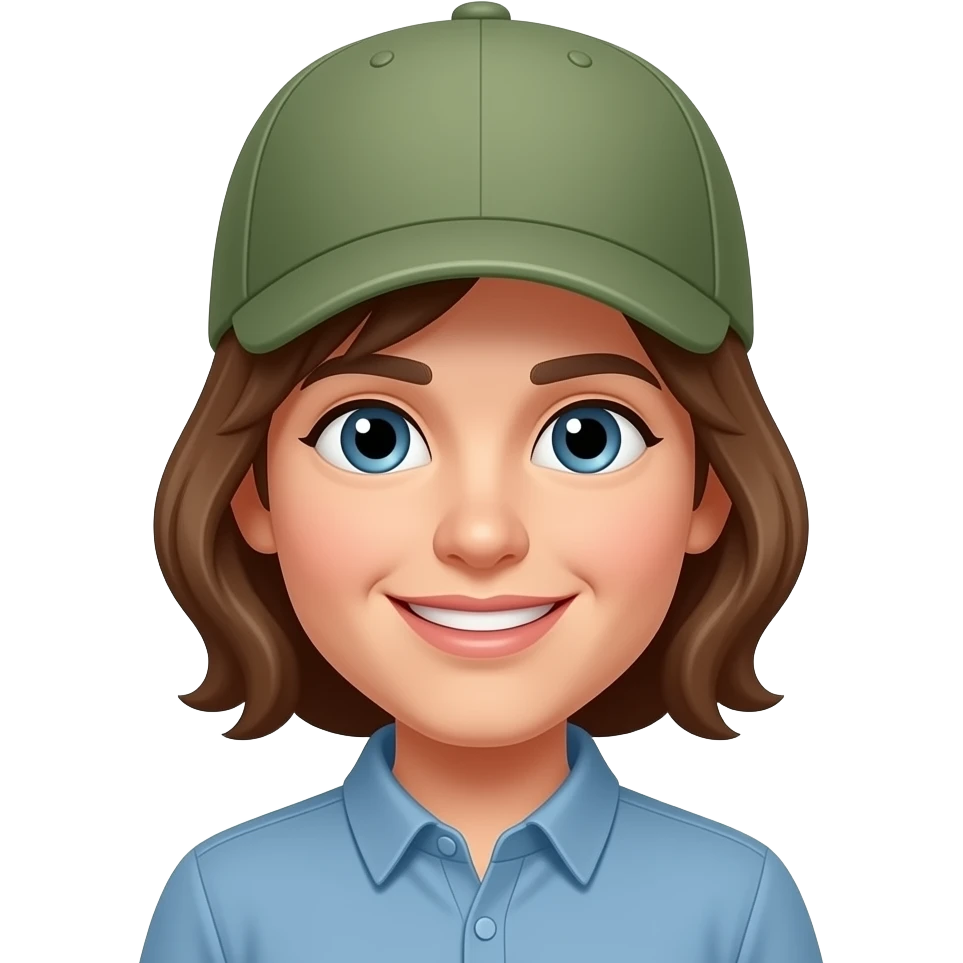With other cap emoji