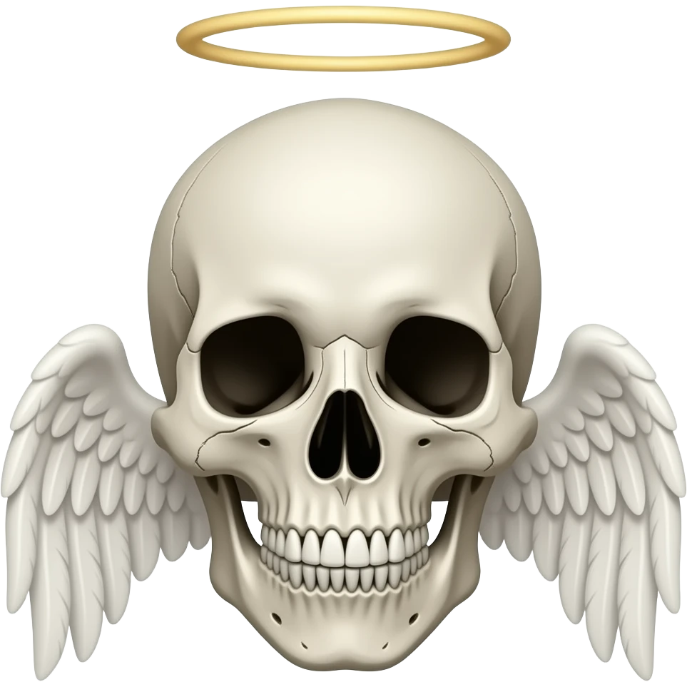 😇💀 emoji