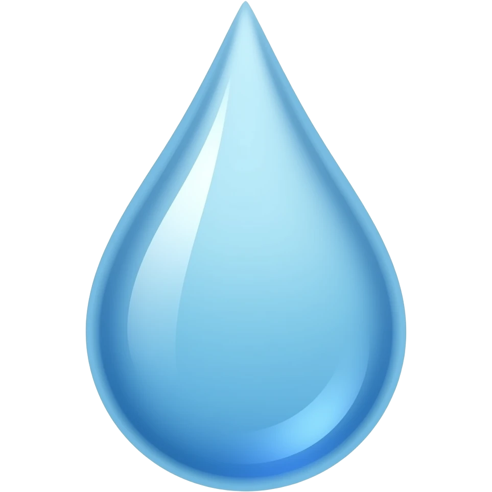 gota de agua emoji