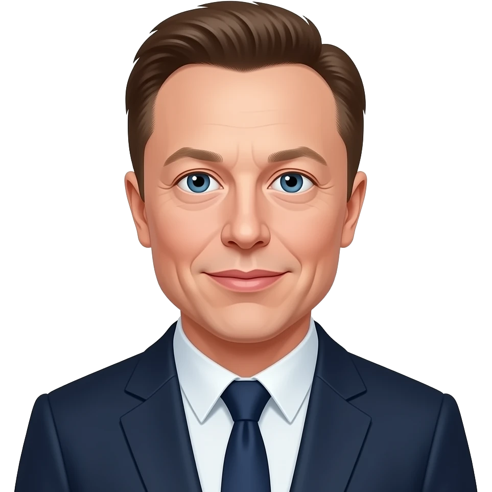 Elon Musk emoji