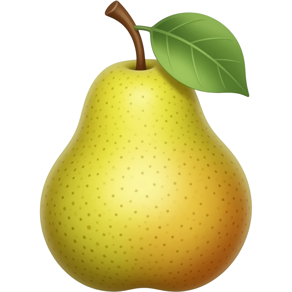 Pear emoji