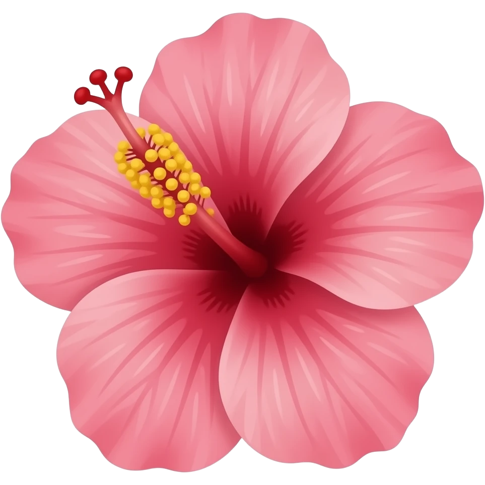 ibisco flower emoji