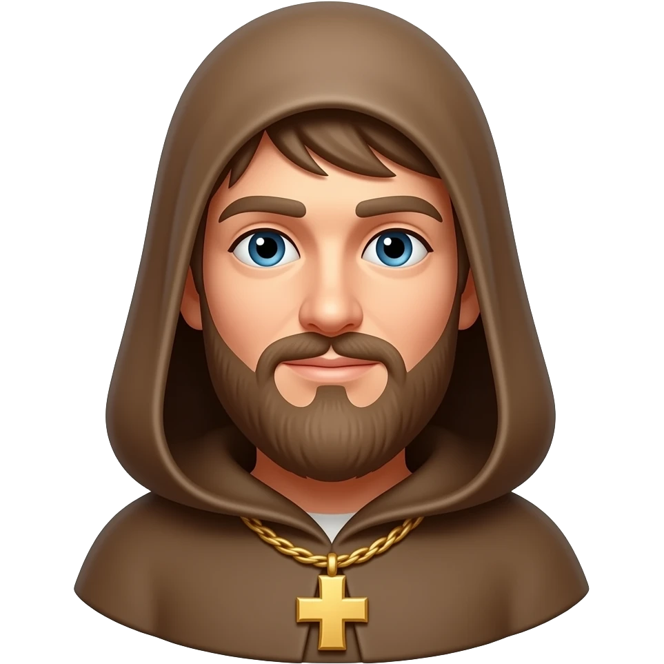 A pilgrim emoji