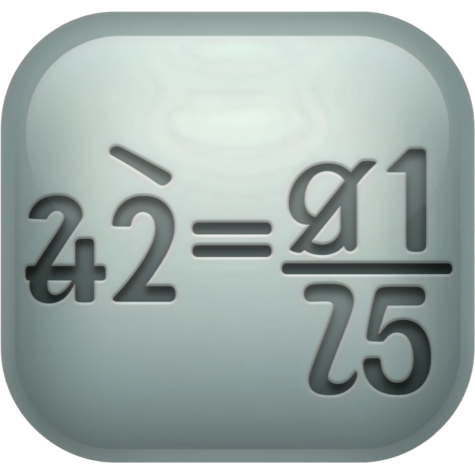 equation emoji